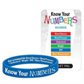 Know Your Numbers Silicone Bracelet & Recorder Pocket Pal